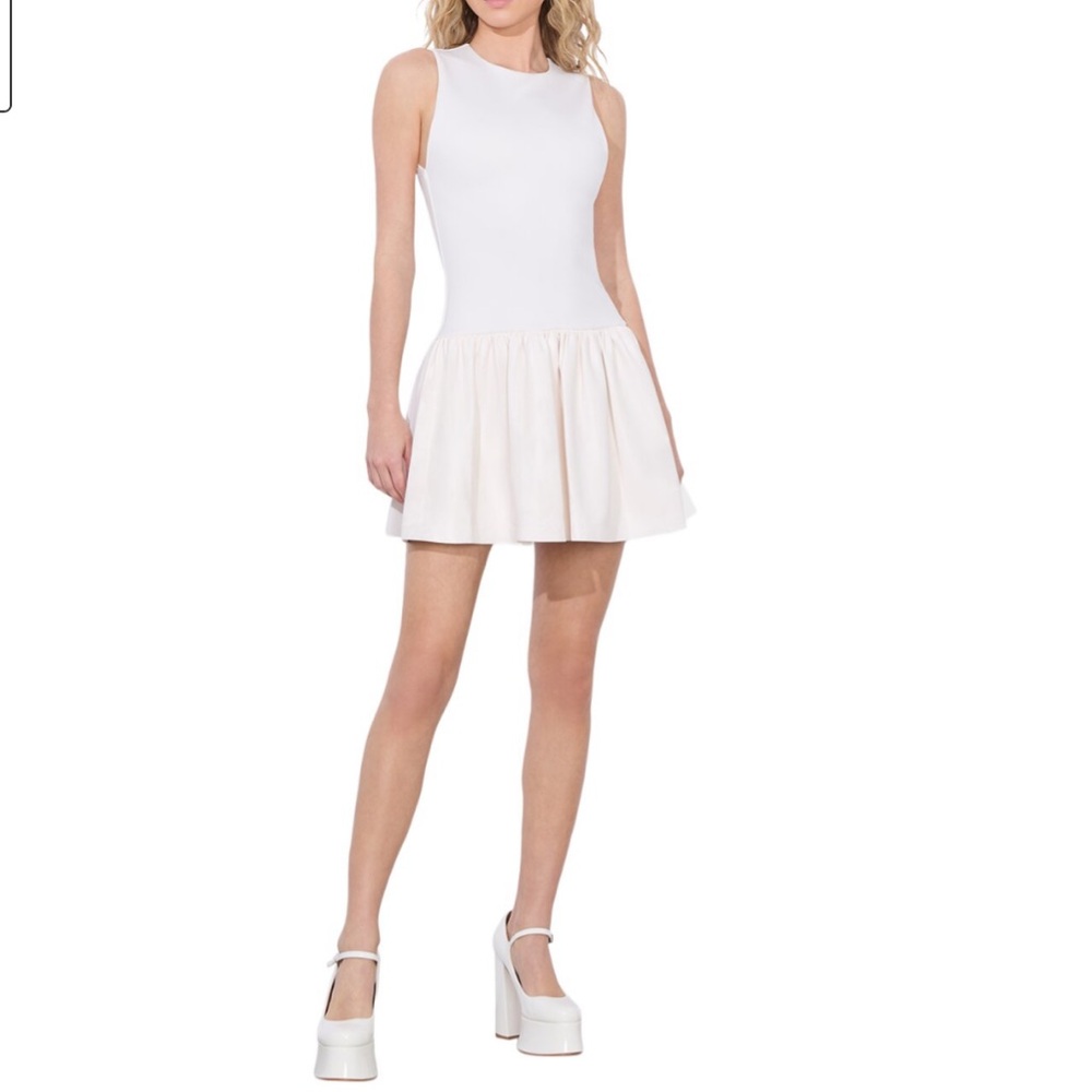 Alice + Olivia ELLA DROP WAIST MINI Dress Sz 4